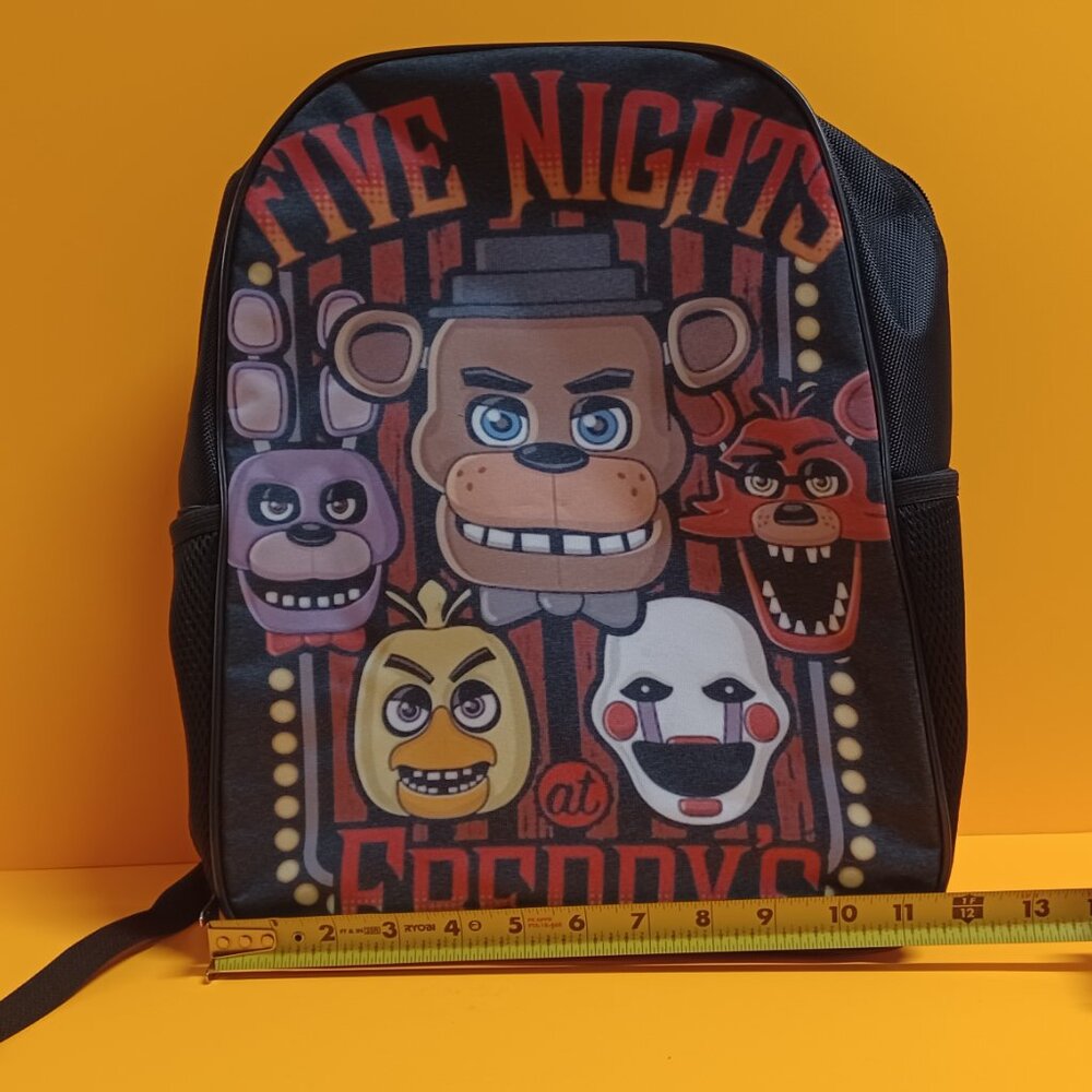 Backpack Five Nights At Freddy's - FNAF - Freddy, Bonnie, Chica, Foxy, Puppet